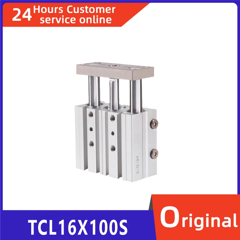 Совершенно новый оригинальный пневматический трехосный цилиндр TCL16X100S TCL16X150S TCL20X20S TCL20X25S
Совершенно новый оригинальный пневматический трехосный цилиндр TCL16X100S TCL16X150S TCL20X20S TCL20X25S