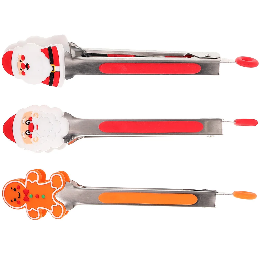 3Pcs Stainless Steel Kitchen Tongs Ergonomic Design Heatresistant for Bbq Cooking Party Christmas Tongs Bbq Tong
3Pcs Stainless Steel Kitchen Tongs Ergonomic Design Heatresistant for Bbq Cooking Party Christmas Tongs Bbq Tong