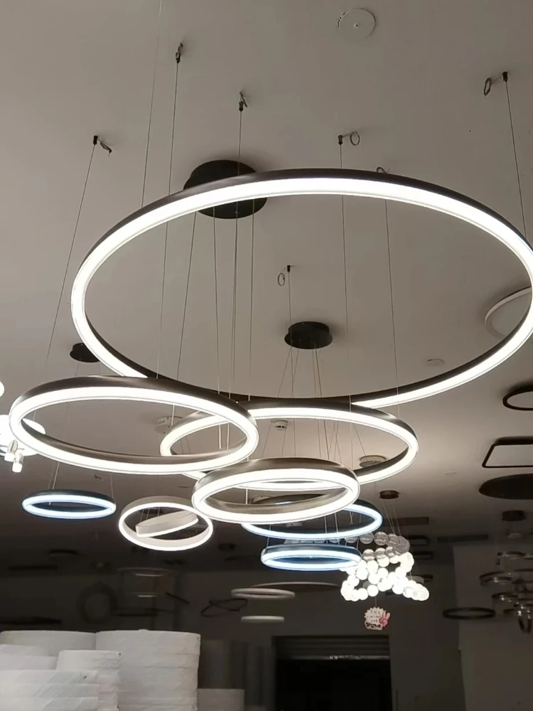 Circular living room chandelier Modern Minimal Restaurant Light Creative Bedroom Hall Lighting Nordic LED room chandelier
Circular living room chandelier Modern Minimal Restaurant Light Creative Bedroom Hall Lighting Nordic LED room chandelier