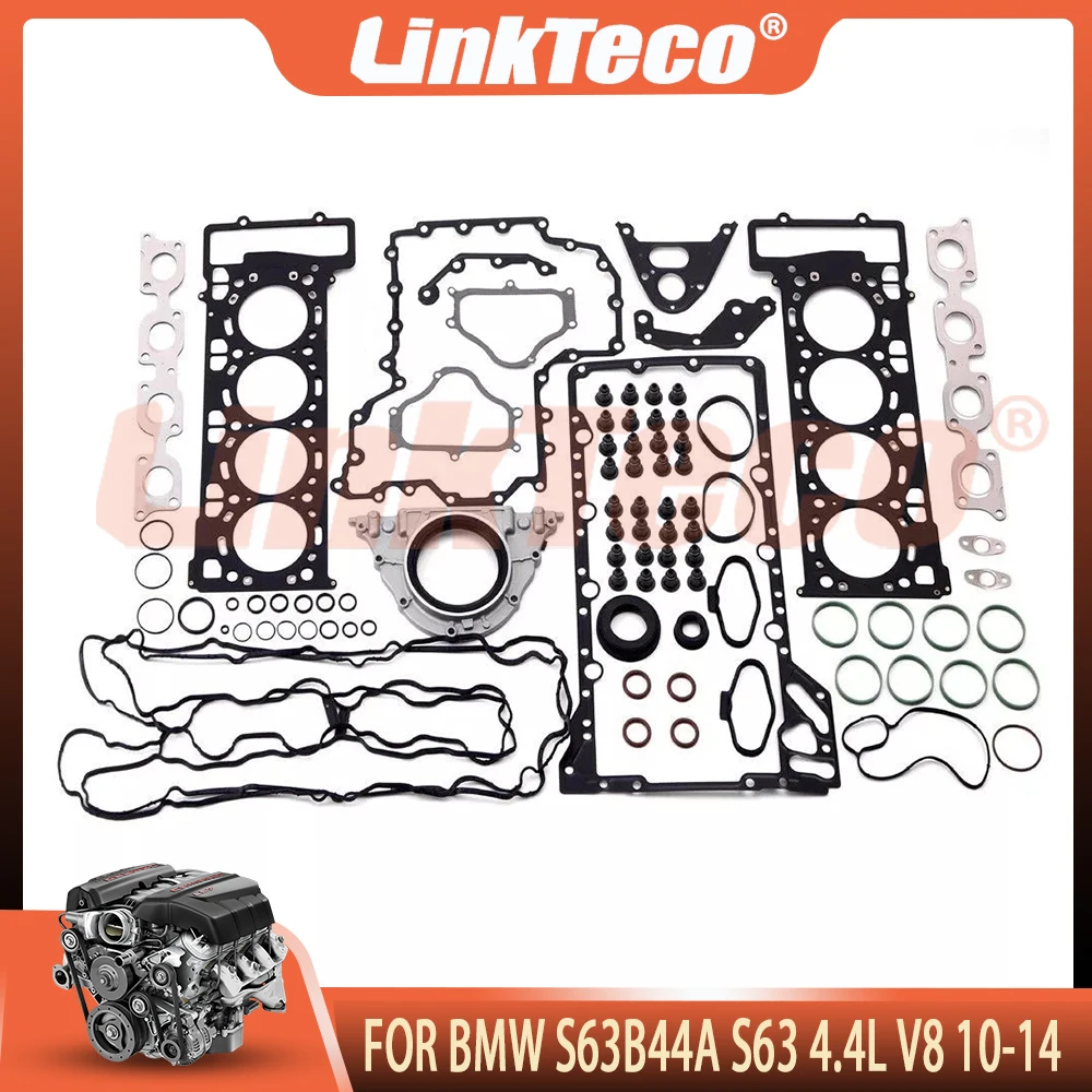 Engine Rebuild Fll Gasket Set Fit 4.4 T L V8 S63B44A For 10-14 BMW X5 X6 M E70 E71 4.4L S63 B44
Engine Rebuild Fll Gasket Set Fit 4.4 T L V8 S63B44A For 10-14 BMW X5 X6 M E70 E71 4.4L S63 B44