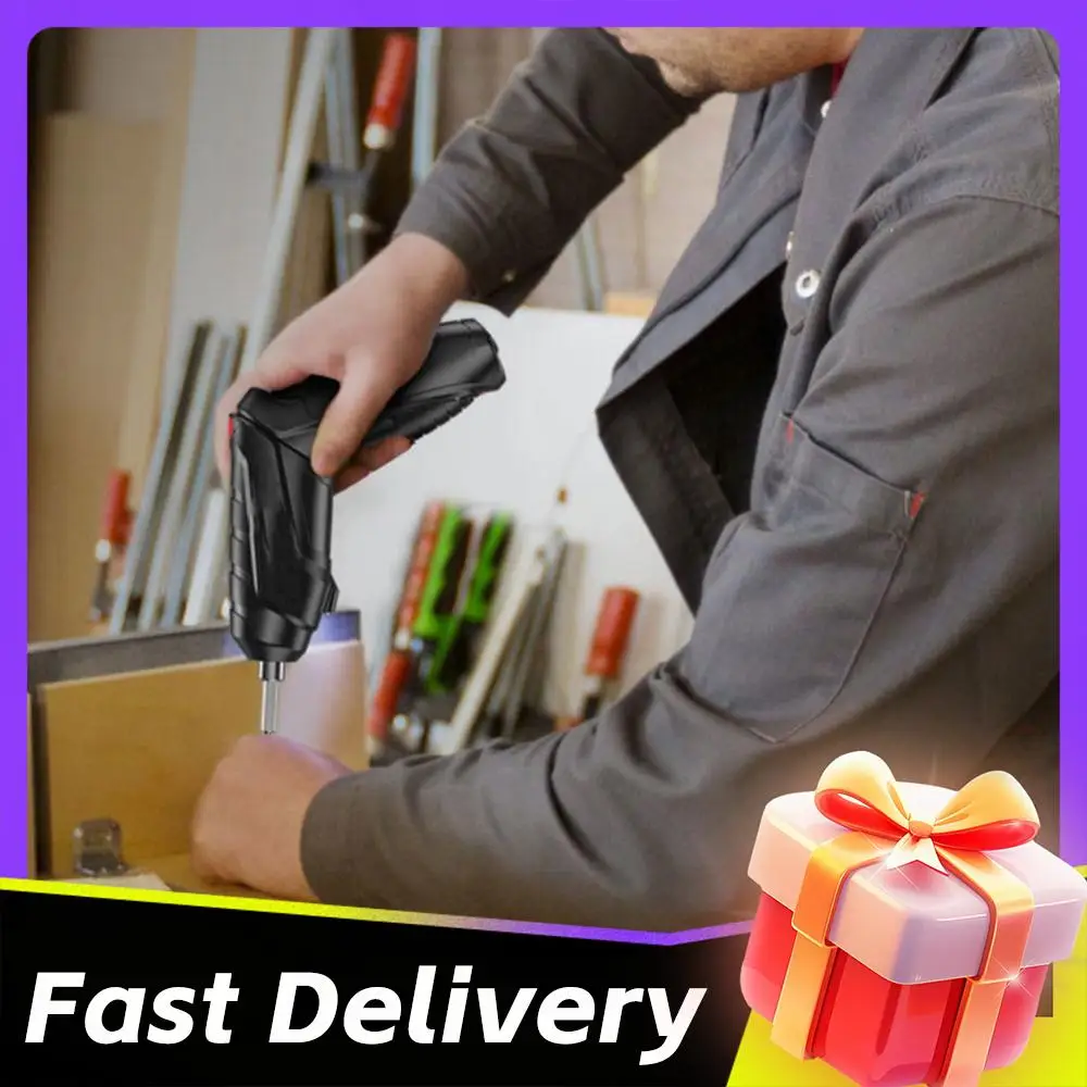 Аккумуляторная электрическая отвертка 3,6 В, бытовая электродрель с LED-подсветкой, набор портативных электроинструментов
Аккумуляторная электрическая отвертка 3,6 В, бытовая электродрель с LED-подсветкой, набор портативных электроинструментов