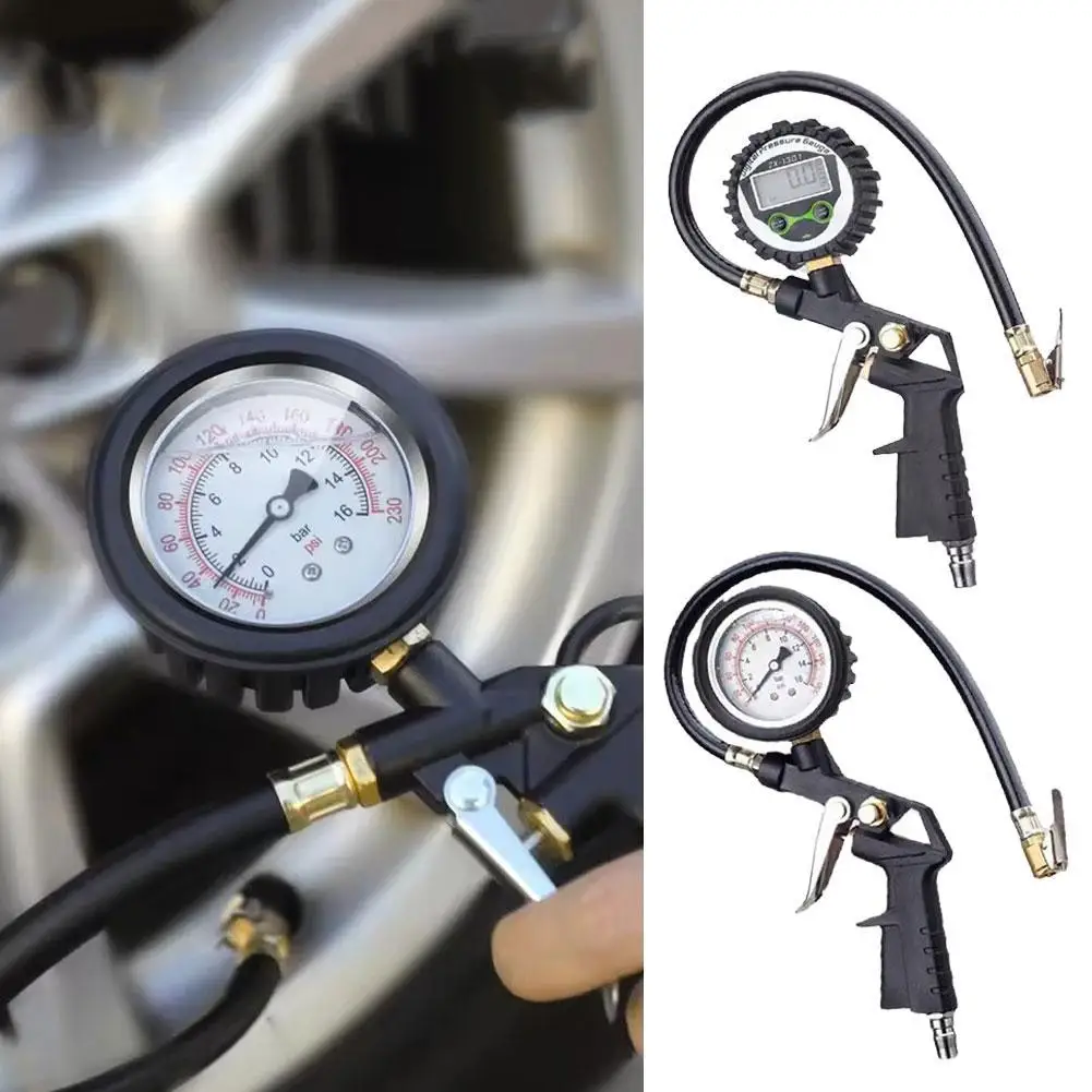 Цифровой манометр для шин с надувным насосом, высокоточный манометр воздушного компрессора с маслонаполненной противоударной конструкцией для автомобиля T V9K9
Цифровой манометр для шин с надувным насосом, высокоточный манометр воздушного компрессора с маслонаполненной противоударной конструкцией для автомобиля T V9K9