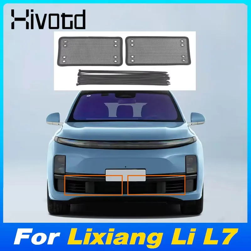 Hivotd Stainless Steel Front Grille Insect Net Screen Mesh Protection Exterior Modification Accessories For Lixiang Li L7 2024
Hivotd Stainless Steel Front Grille Insect Net Screen Mesh Protection Exterior Modification Accessories For Lixiang Li L7 2024