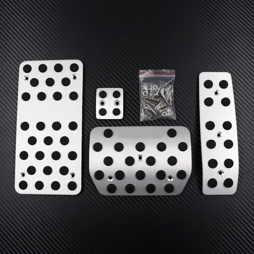 Car Alumium Alloy Pedal Cover For Touareg AT 2003 2004 2005-2017 Accelerator Brake Foot rest Modify Pad Plate Decorative Sticker
Car Alumium Alloy Pedal Cover For Touareg AT 2003 2004 2005-2017 Accelerator Brake Foot rest Modify Pad Plate Decorative Sticker