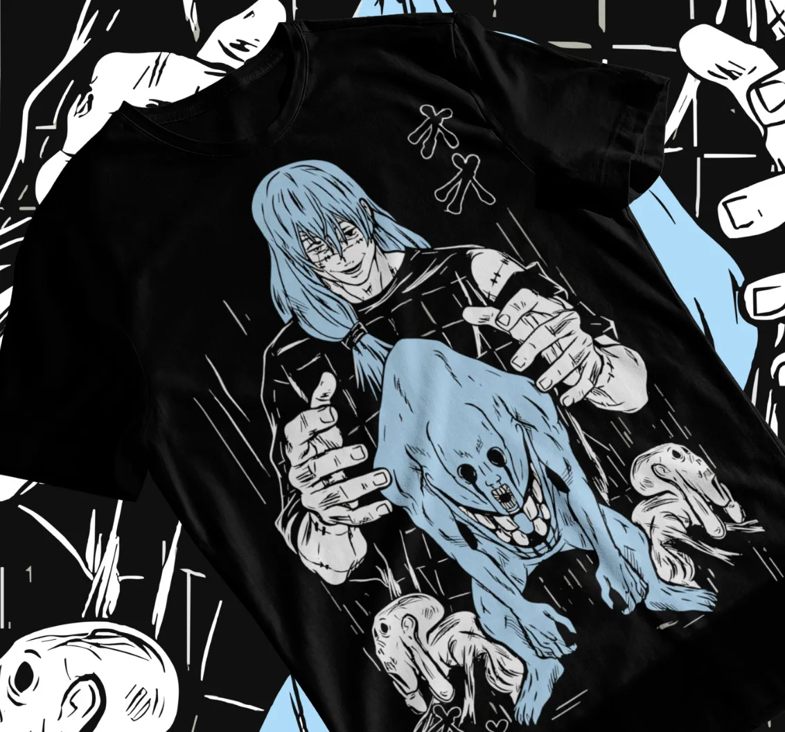 Jujutsu Kaisen Mahito Curse Anime Manga Junpei Black T-shirt Soft Tee
Jujutsu Kaisen Mahito Curse Anime Manga Junpei Black T-shirt Soft Tee