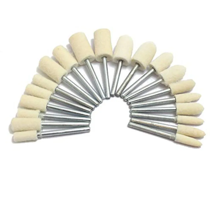 Wool Felt Mounted Mandrel Polishing Buffing Wheels Grinding Bits Grinder Head Polish Watch Tool Accessories- 1/8 Inch Shank
Wool Felt Mounted Mandrel Polishing Buffing Wheels Grinding Bits Grinder Head Polish Watch Tool Accessories- 1/8 Inch Shank