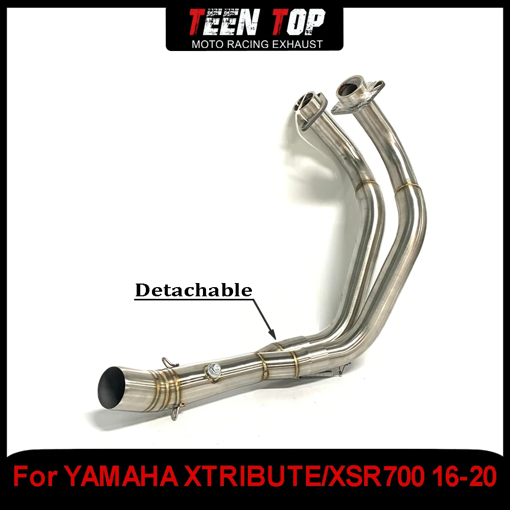 Motorcycle Exhaust Header Connection Pipe 51mm For YAMAHA XTRIBUTE/XSR700 2016-2020 Moto Exhuast Front Link Pipe MT07 14-23
Motorcycle Exhaust Header Connection Pipe 51mm For YAMAHA XTRIBUTE/XSR700 2016-2020 Moto Exhuast Front Link Pipe MT07 14-23