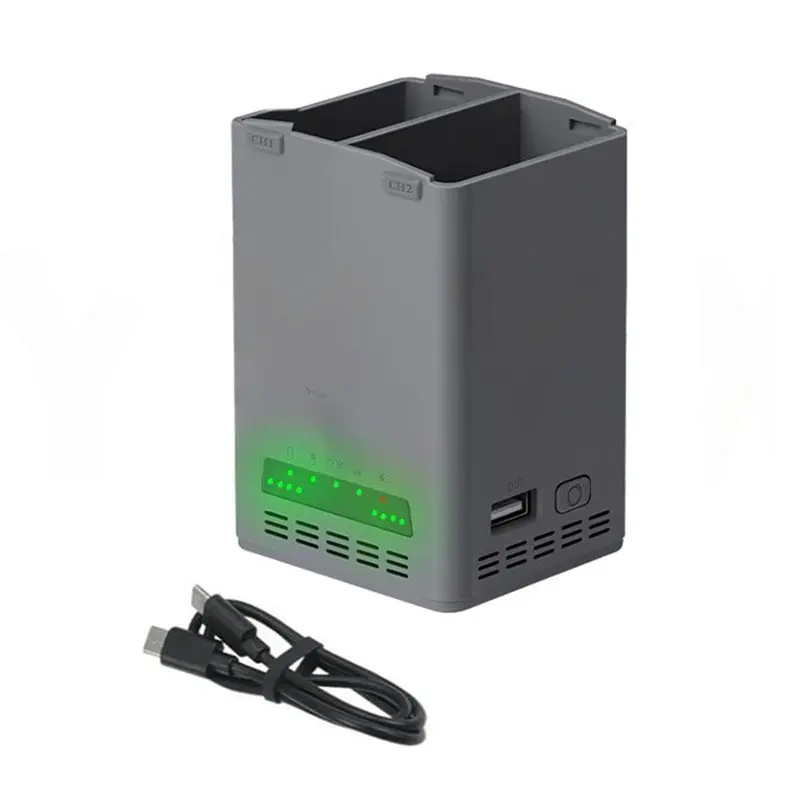 Two-Way Charging Hub With Charge Cable For DJI Mini 5 Pro/4 Pro/Mini 3 Pro Fast Case Station Battery Management System
Two-Way Charging Hub With Charge Cable For DJI Mini 5 Pro/4 Pro/Mini 3 Pro Fast Case Station Battery Management System