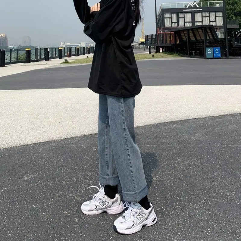 Suede Autumn/Winter Jeans for Women's Korean Version Loose New High Waist Slim Wide Leg Pants In Fashion Versatile Thickening
Suede Autumn/Winter Jeans for Women's Korean Version Loose New High Waist Slim Wide Leg Pants In Fashion Versatile Thickening