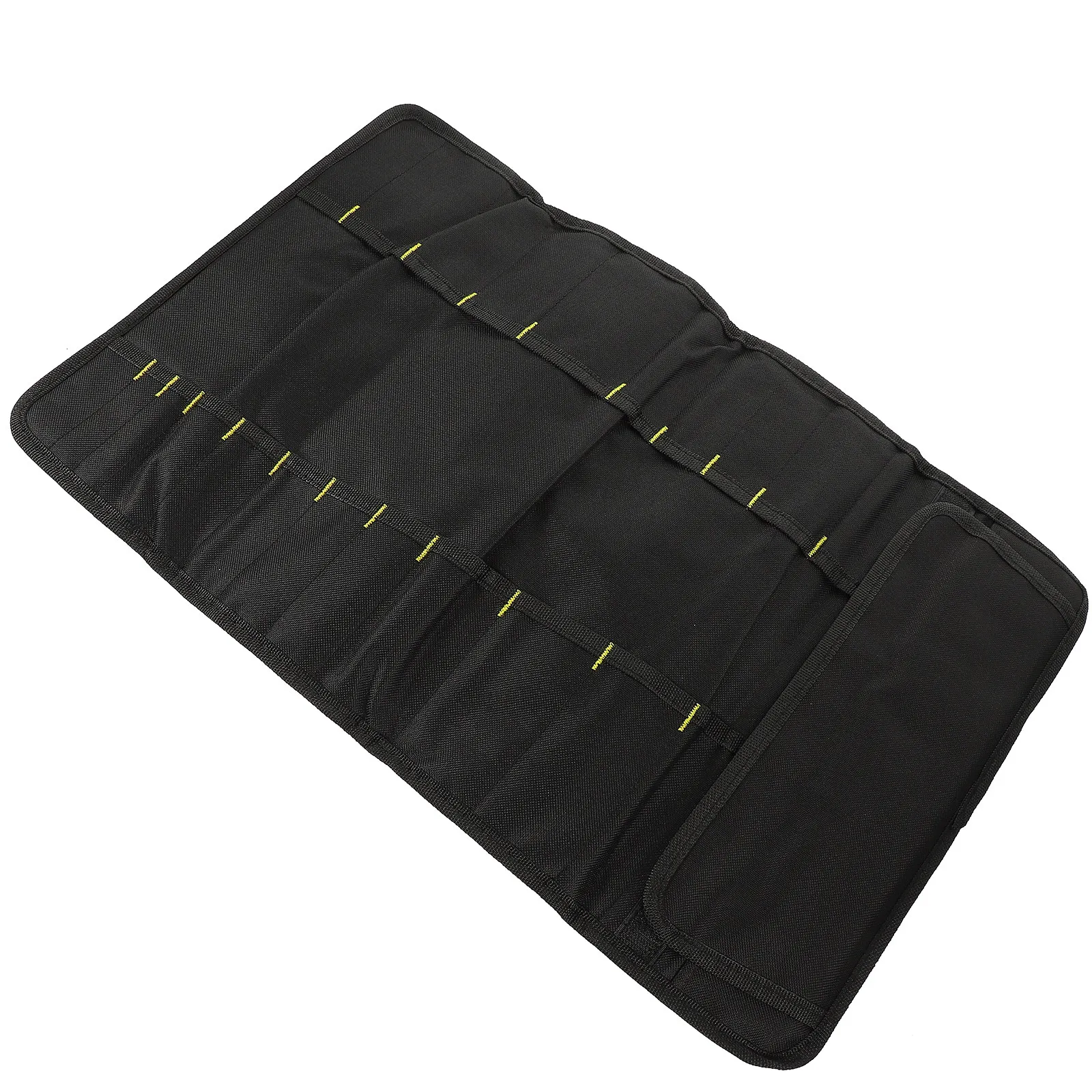 Electrician Repair Tool Roll Organizer Multifunctional Oxford Cloth Tool Bag Black Portable Utility Storage Pouch for Wrench
Electrician Repair Tool Roll Organizer Multifunctional Oxford Cloth Tool Bag Black Portable Utility Storage Pouch for Wrench
