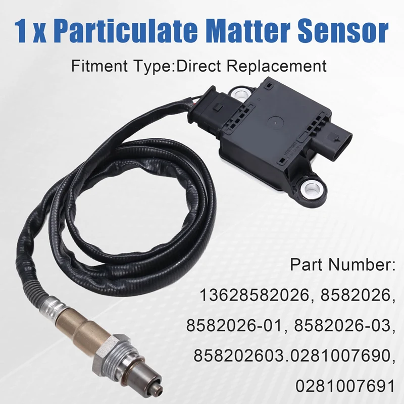 13628582026 Car Particulate Matter PM Sensor Fit For BMW 3 5 6 7 8 G11 G12 G16 G20 G21 G30 G31 G32 G80 G81 G90 F93-N25R
13628582026 Car Particulate Matter PM Sensor Fit For BMW 3 5 6 7 8 G11 G12 G16 G20 G21 G30 G31 G32 G80 G81 G90 F93-N25R