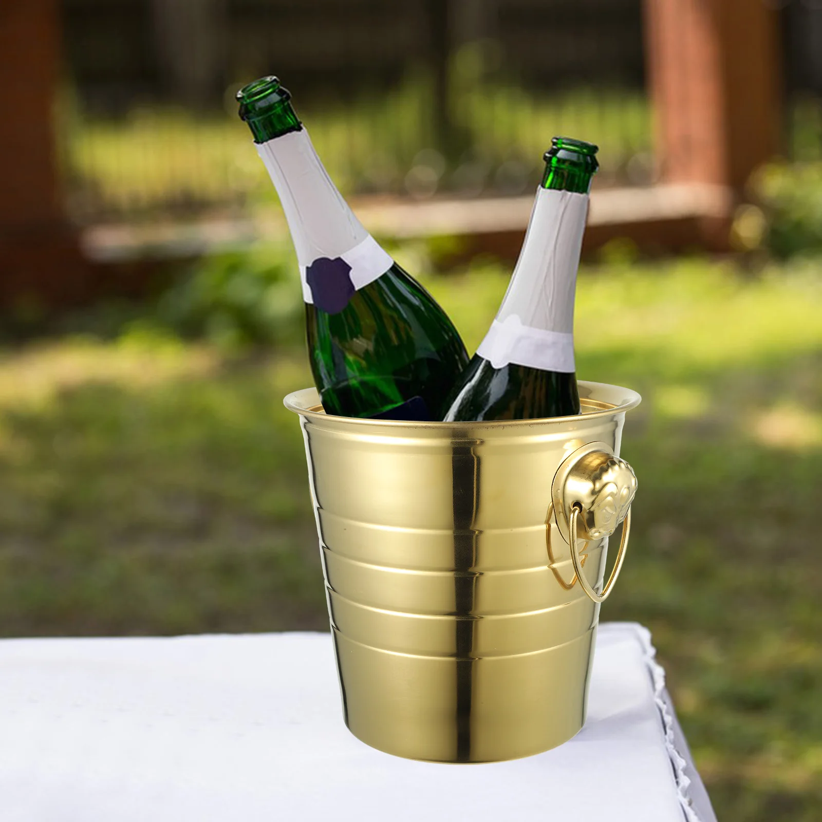 Stainless Steel Ice Bucket 3L Golden Small Size Cooling Beer Party KTV Bar Ice Bucket Cabinet Cooling Box
Stainless Steel Ice Bucket 3L Golden Small Size Cooling Beer Party KTV Bar Ice Bucket Cabinet Cooling Box
