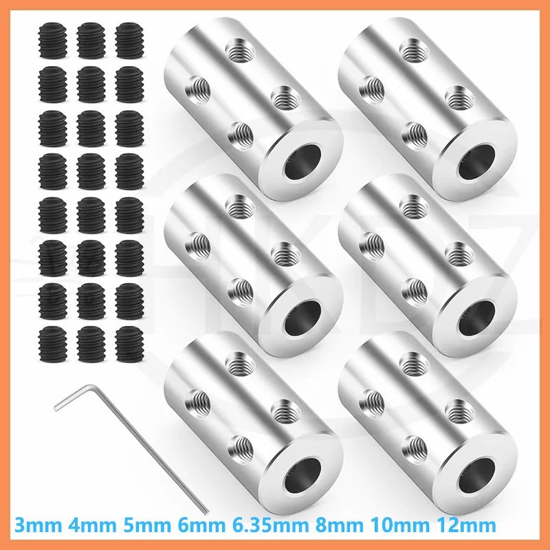 1Pcs 3mm 4mm 5mm 6mm 6.35mm 8mm 10mm 12mm Rigid Coupling 45# Steel Shaft Coupling Rigid Coupling Coupler Motor Joint Connector
1Pcs 3mm 4mm 5mm 6mm 6.35mm 8mm 10mm 12mm Rigid Coupling 45# Steel Shaft Coupling Rigid Coupling Coupler Motor Joint Connector