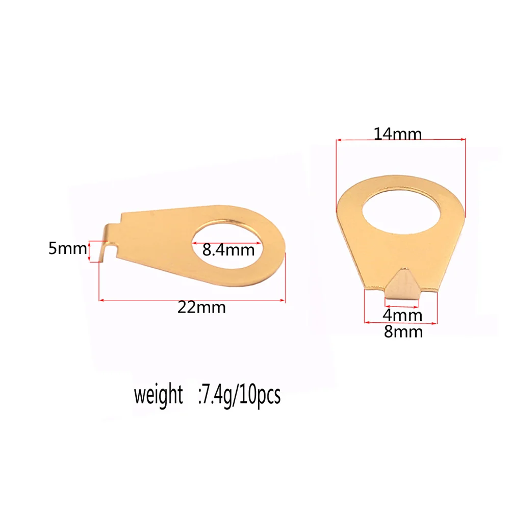 10Pcs Guitar Potentiometer Washers Steel Knob Pointers Replacement Parts Compatible with Gibson Style Chrome Guitar Knobs
10Pcs Guitar Potentiometer Washers Steel Knob Pointers Replacement Parts Compatible with Gibson Style Chrome Guitar Knobs