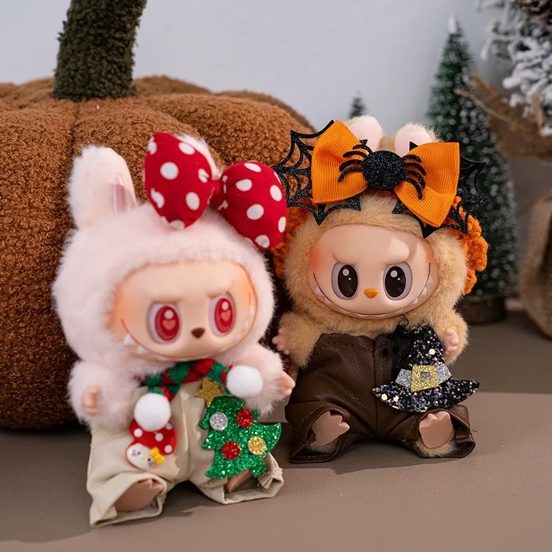 Labubu Clothes Halloween & Christmas Overalls Set - Replacement Outfit with Festive Pants, Holiday Costume for 17cm Dolls
Labubu Clothes Halloween & Christmas Overalls Set - Replacement Outfit with Festive Pants, Holiday Costume for 17cm Dolls