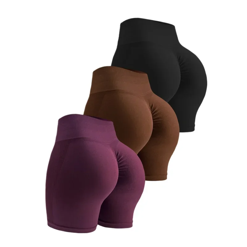 Shorts Women Fitness Sports Biker Shorts 4.5" Low Ribbed Band Yoga Shorts Workout Scrunch Butt Seamless Leggings
Shorts Women Fitness Sports Biker Shorts 4.5" Low Ribbed Band Yoga Shorts Workout Scrunch Butt Seamless Leggings