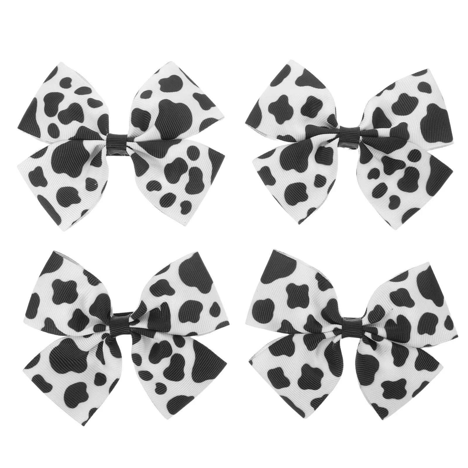 4Pcs Cow Print Hair Bows Clips Black White Milk Cow Design Comfortable Lightweight Alligator Clip Barrettes for Baby Toddler
4Pcs Cow Print Hair Bows Clips Black White Milk Cow Design Comfortable Lightweight Alligator Clip Barrettes for Baby Toddler