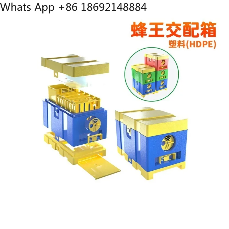 Plastic Mini Queen Bee Mating Box King Breeding Box, Multi Queen Bee Breeding, Frame Beekeeping Tool
Plastic Mini Queen Bee Mating Box King Breeding Box, Multi Queen Bee Breeding, Frame Beekeeping Tool