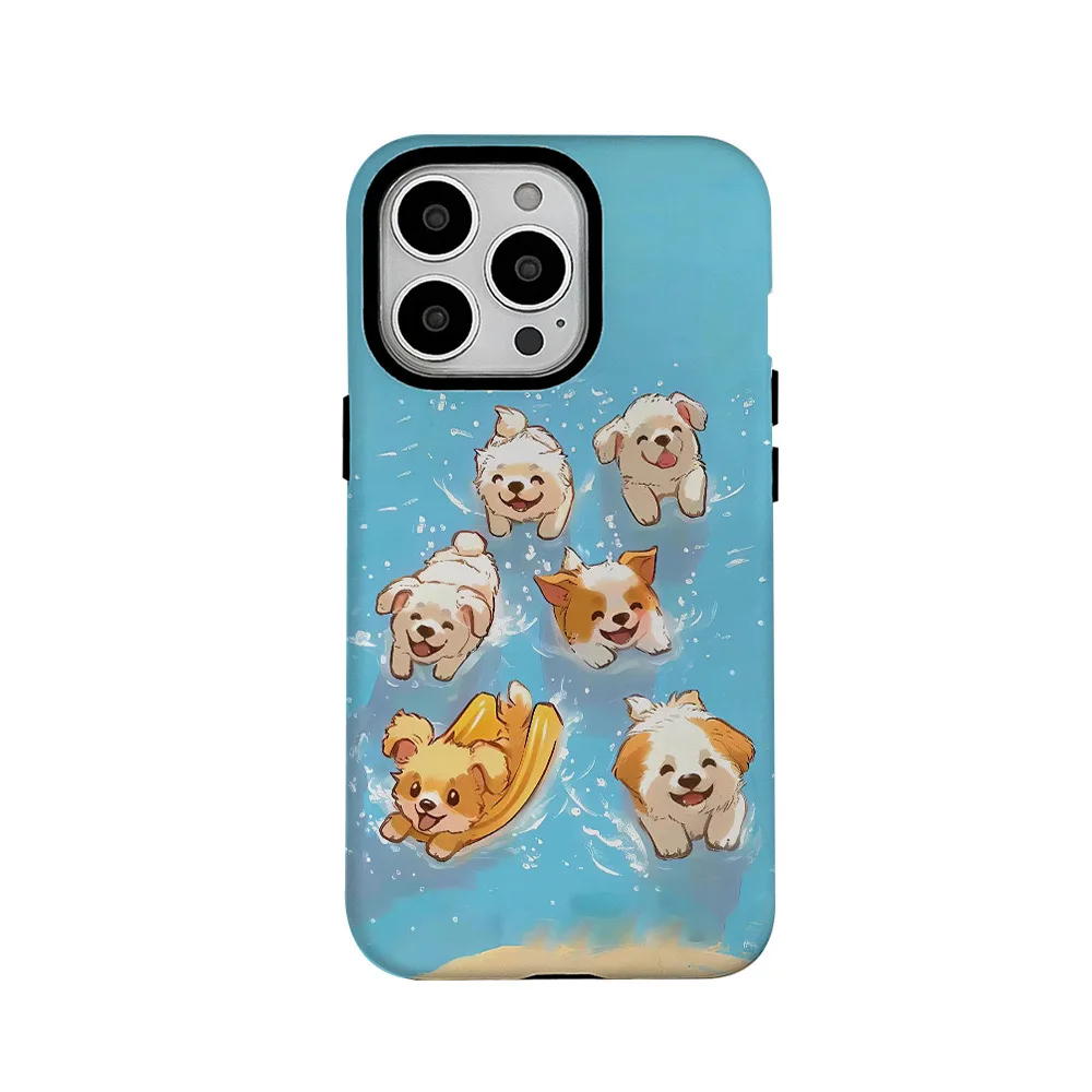 Swimming Puppy Cartoon Blue Phone Case for IPHONE 15PRO MAX 14 13 12 11 PRO Plus XR XS Acrylic TPU Two in One Mobile Phone Cases
Swimming Puppy Cartoon Blue Phone Case for IPHONE 15PRO MAX 14 13 12 11 PRO Plus XR XS Acrylic TPU Two in One Mobile Phone Cases