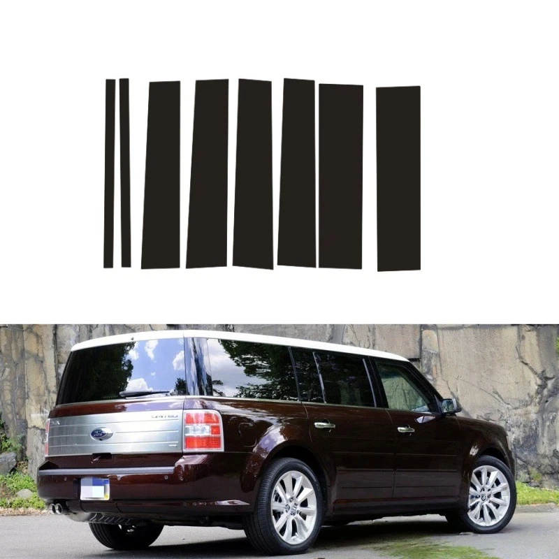 For Ford Flex 2009-2019 8pcs Window Trim Covers Center Film Column B C Pillar Posts Sticker Car Accessories
For Ford Flex 2009-2019 8pcs Window Trim Covers Center Film Column B C Pillar Posts Sticker Car Accessories