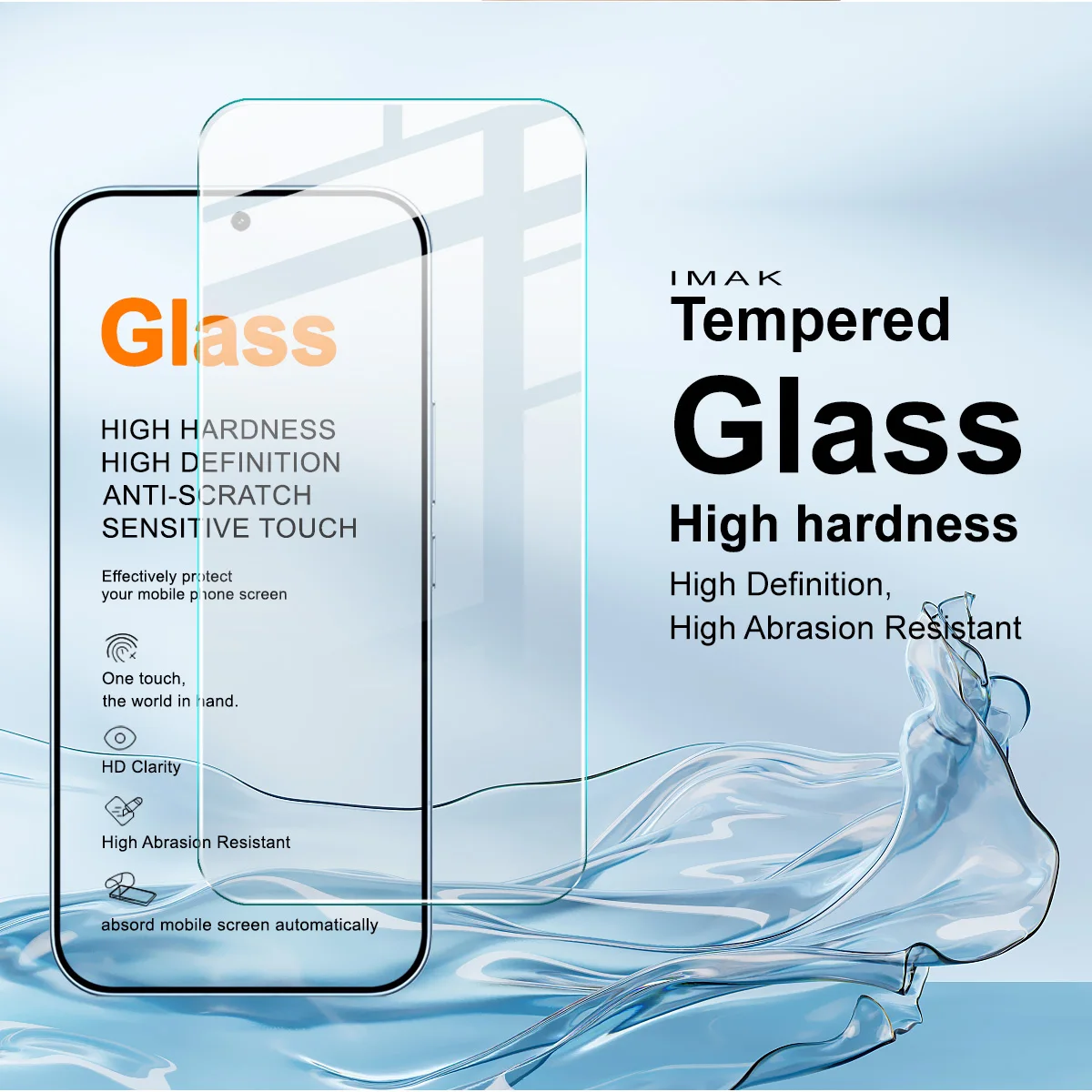 Tempered Glass for Xiaomi 17 Max 5G IMAK H Screen Protector Film
Tempered Glass for Xiaomi 17 Max 5G IMAK H Screen Protector Film