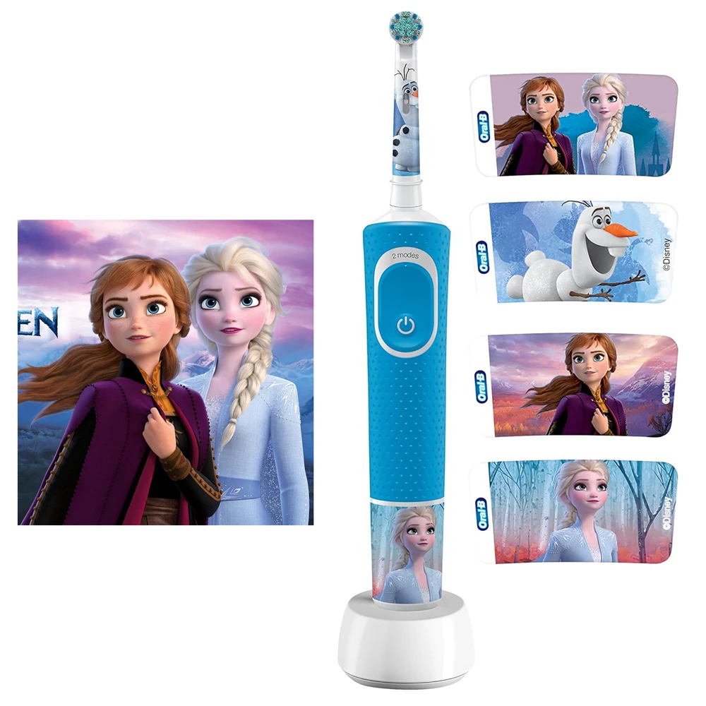 Электрическая зубная щетка Oral B для детей, перезаряжаемая зубная щетка, мягкая щетка для детей, 100% водонепроницаемая, 2 режима, вращение, чистка зубов
Электрическая зубная щетка Oral B для детей, перезаряжаемая зубная щетка, мягкая щетка для детей, 100% водонепроницаемая, 2 режима, вращение, чистка зубов