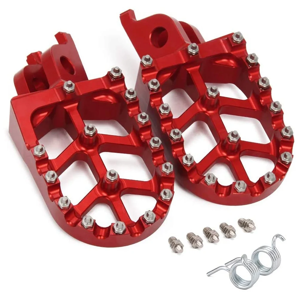 Motorcycle Pedals are Suitable for CR/CRF/125/250/500/230/450R Off-Road Vehicle Motorcycle CNC Aluminum
Motorcycle Pedals are Suitable for CR/CRF/125/250/500/230/450R Off-Road Vehicle Motorcycle CNC Aluminum