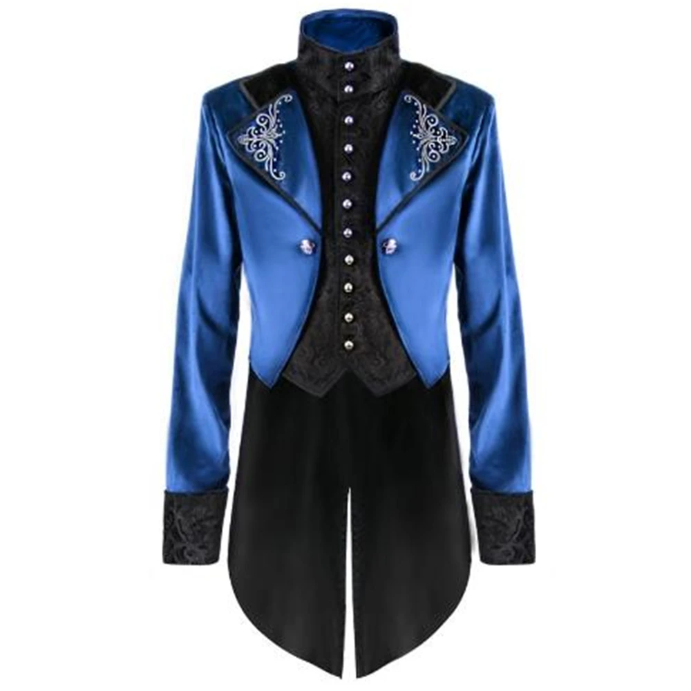 Mens Red Jacquard Steampunk Gothic Tailcoat Jacket Medieval Renaissance Pirate Vampire Halloween Uniform Stage Cosplay Costumes
Mens Red Jacquard Steampunk Gothic Tailcoat Jacket Medieval Renaissance Pirate Vampire Halloween Uniform Stage Cosplay Costumes