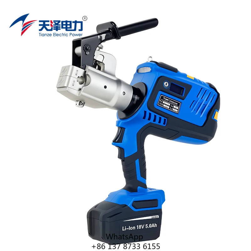 NBTC-CW Battery-Powered Hydraulic Wire Rope Cutters For Steel Contact Wire Manufacturer 
NBTC-CW Battery-Powered Hydraulic Wire Rope Cutters For Steel Contact Wire Manufacturer