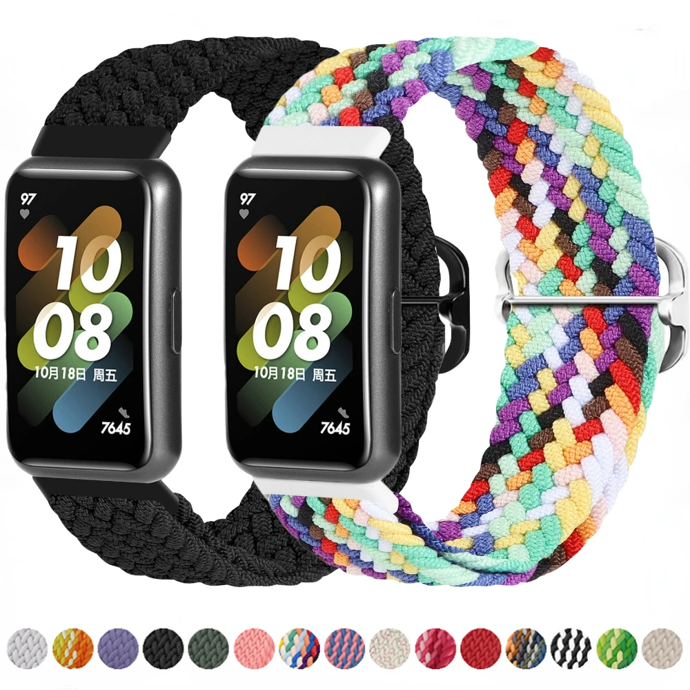 Nylon Loop Strap for Huawei Band 9 8 7 Bracelet Adjustment Braided Replacement Wristband for Huawei Band 9 8 7 Strap Accessories
Nylon Loop Strap for Huawei Band 9 8 7 Bracelet Adjustment Braided Replacement Wristband for Huawei Band 9 8 7 Strap Accessories