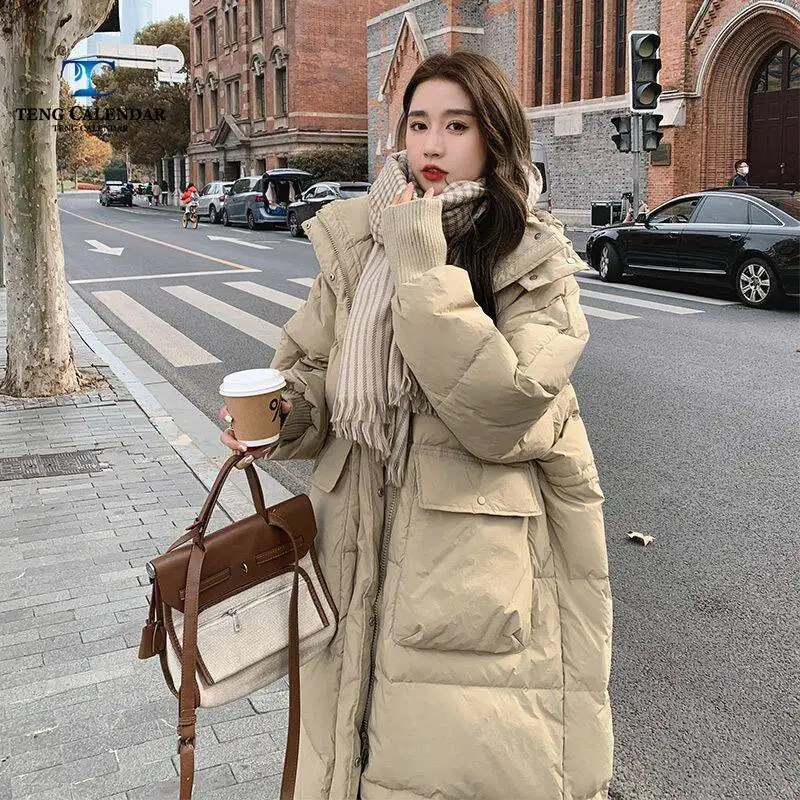 300 Pound Plus Size Down Cotton Jacket, Women's Winter Mid To Long Style Knee Length Hooded Loose and Thick Casual Jacket
300 Pound Plus Size Down Cotton Jacket, Women's Winter Mid To Long Style Knee Length Hooded Loose and Thick Casual Jacket