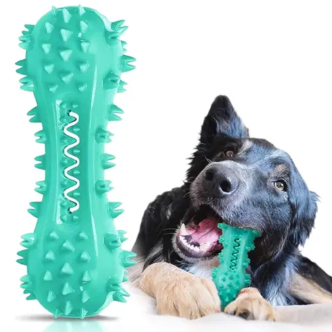 Brinquedo de borracha para mastigar cachorro, limpeza dos dentes, escova de dentes para animais de estimação, brinquedos para mastigar, elasticidade macia, limpeza dos dentes do animal de estimação