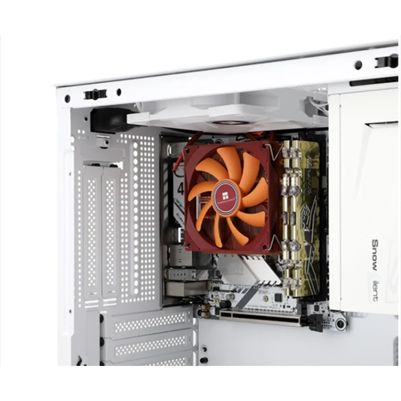 92mm High Airflow Quiet Fan CPU Cooler, 47mm Low Profile AXP-90 X47, AGHP Heat Pipe for ITX SFF PC
92mm High Airflow Quiet Fan CPU Cooler, 47mm Low Profile AXP-90 X47, AGHP Heat Pipe for ITX SFF PC