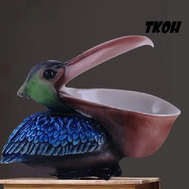 TKOH-Pelican Ornaments-Keys And Jewelry Storage Of Resin Toucans, Ideal Choice For Living Room, Creativehome Decoration.
TKOH-Pelican Ornaments-Keys And Jewelry Storage Of Resin Toucans, Ideal Choice For Living Room, Creativehome Decoration.