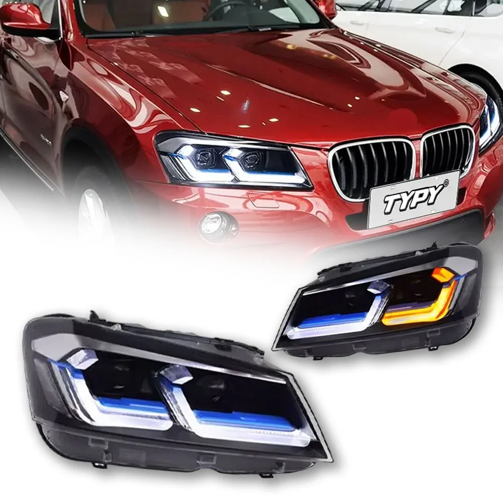 Car Lights For BMW X3 F25 2010-2013 LED Car Lamps Daytime Running Lights Dynamic Turn Signals Car Accessories
Car Lights For BMW X3 F25 2010-2013 LED Car Lamps Daytime Running Lights Dynamic Turn Signals Car Accessories