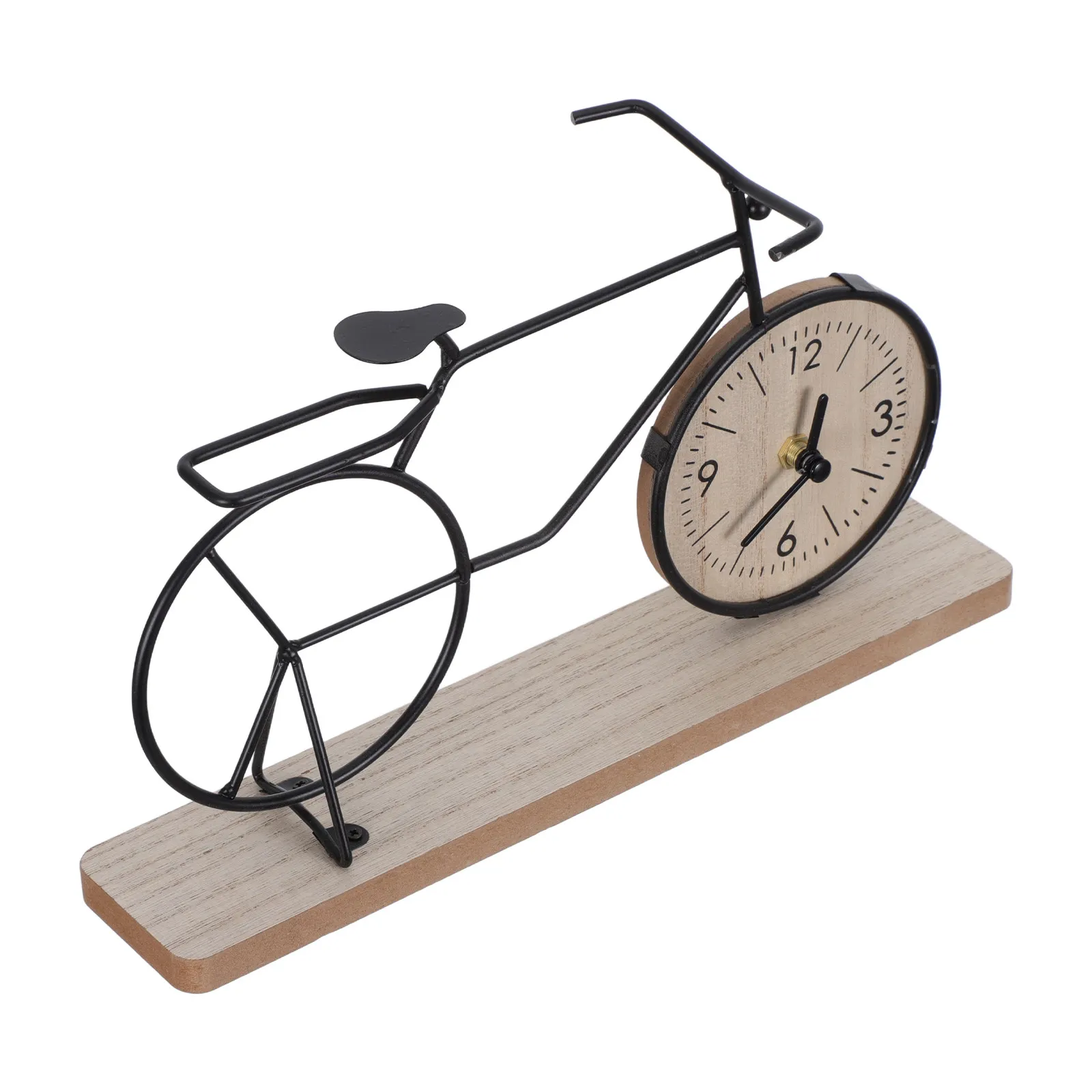Vintage Bicycle Desk Clock Metal Analog Table Clock for Living Room Shelf Coffee Table Entryway Decor Industrial Style Home
Vintage Bicycle Desk Clock Metal Analog Table Clock for Living Room Shelf Coffee Table Entryway Decor Industrial Style Home