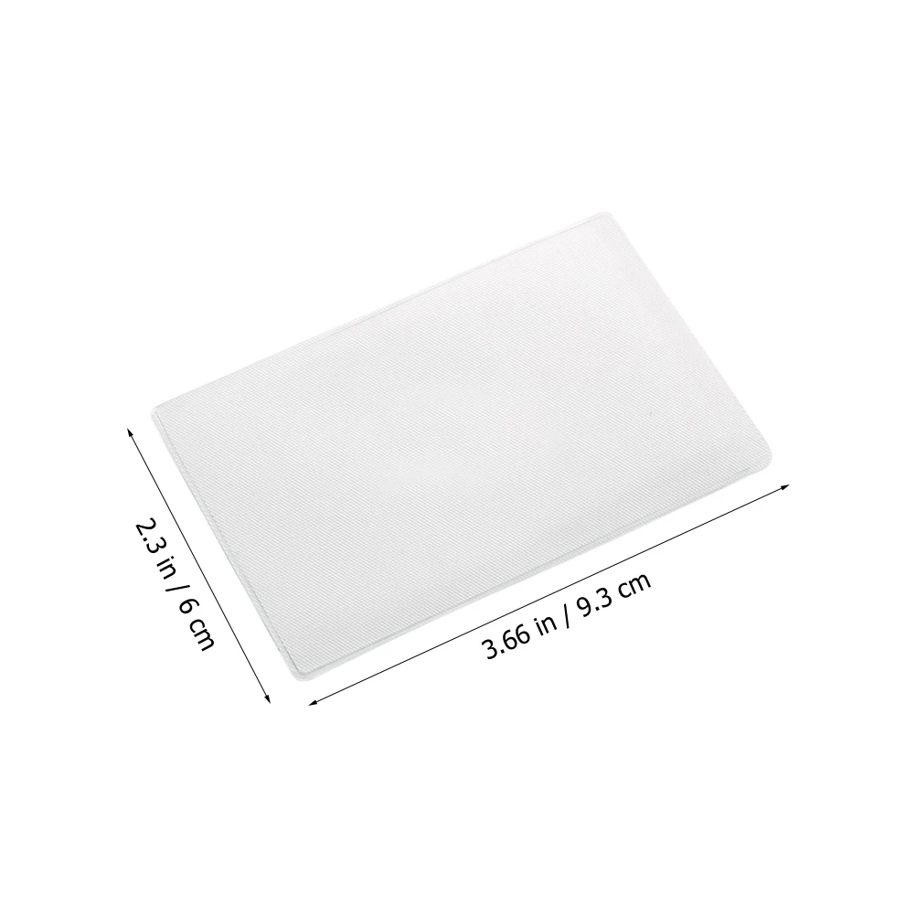 100pcs Clear PVC Card Sleeves Protective Cover for Credit Business Social Security Cards Thin Reusable Storage
100pcs Clear PVC Card Sleeves Protective Cover for Credit Business Social Security Cards Thin Reusable Storage