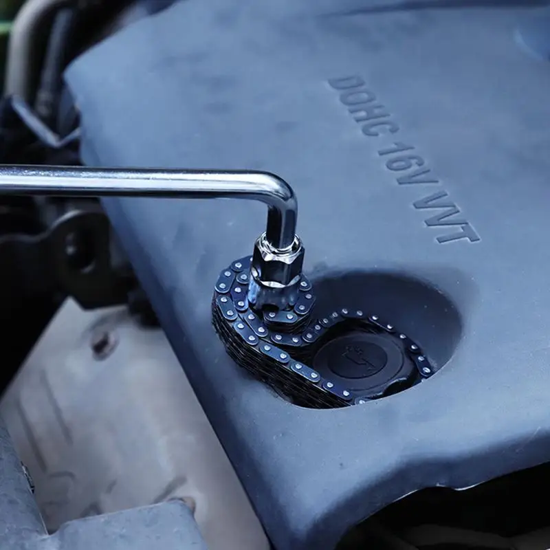 Автомобильный цепной ключ, гаечный ключ с храповым механизмом, регулируемый высокий крутящий момент, инструмент для разборки и сборки, инструмент для обслуживания автомобильного ключа
Автомобильный цепной ключ, гаечный ключ с храповым механизмом, регулируемый высокий крутящий момент, инструмент для разборки и сборки, инструмент для обслуживания автомобильного ключа