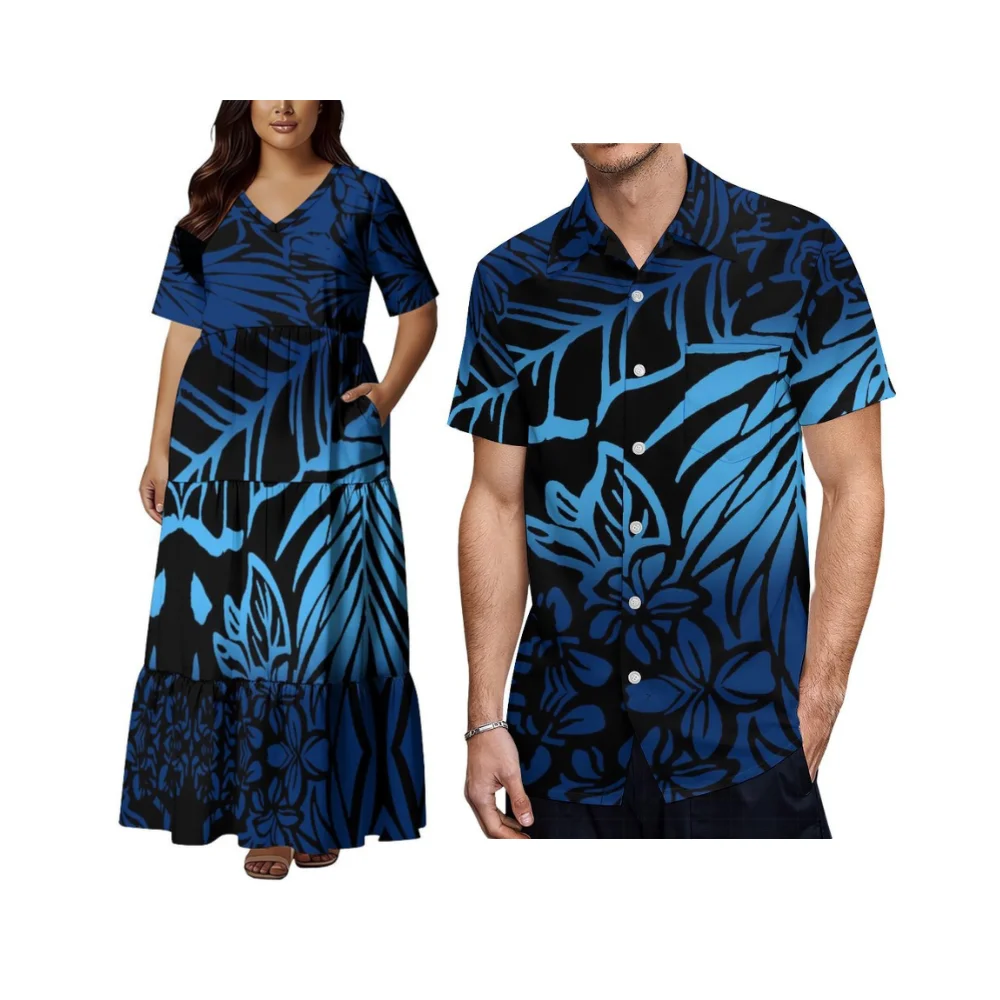 Comfortable And Soft Fabric Party Festival Dress With Pocket Design V-Neck Women'S Loose Long Dress Polynesian Custom Print
Comfortable And Soft Fabric Party Festival Dress With Pocket Design V-Neck Women'S Loose Long Dress Polynesian Custom Print
