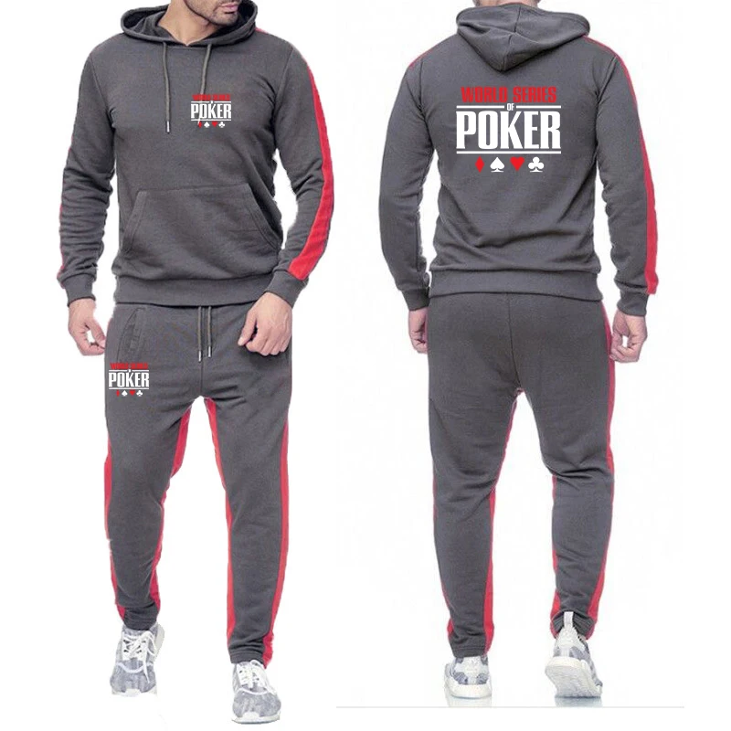 World Series of Poker 2024 Men New Spring and Autumn Hoodies Sweatpant Sets Harajuku Jackets Sports Comfortable Casual Suit
World Series of Poker 2024 Men New Spring and Autumn Hoodies Sweatpant Sets Harajuku Jackets Sports Comfortable Casual Suit