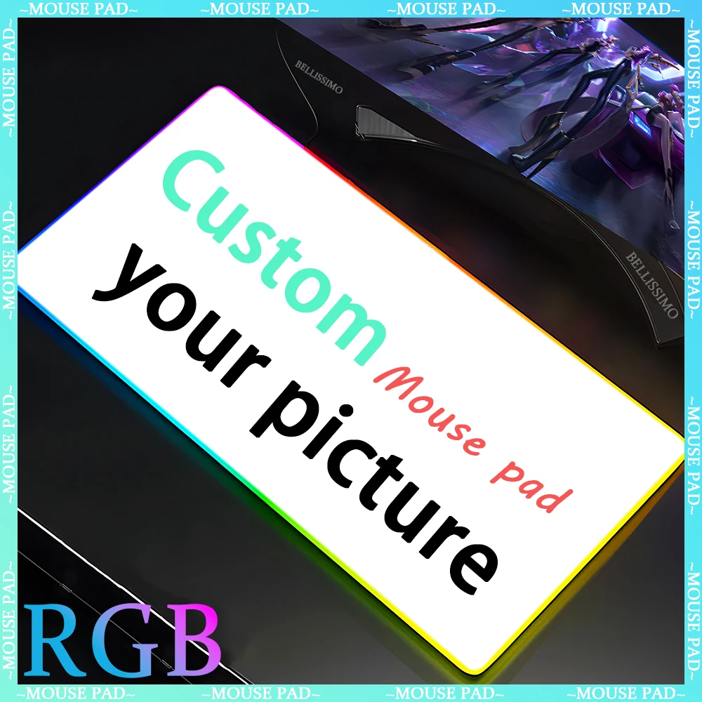 RGB Luminous Personalized Picture Custom MousePad PC XXL DIY Anime Carpet Pad Gaming Keyboard Pad Desk mat LED Large Mouse Pad
RGB Luminous Personalized Picture Custom MousePad PC XXL DIY Anime Carpet Pad Gaming Keyboard Pad Desk mat LED Large Mouse Pad