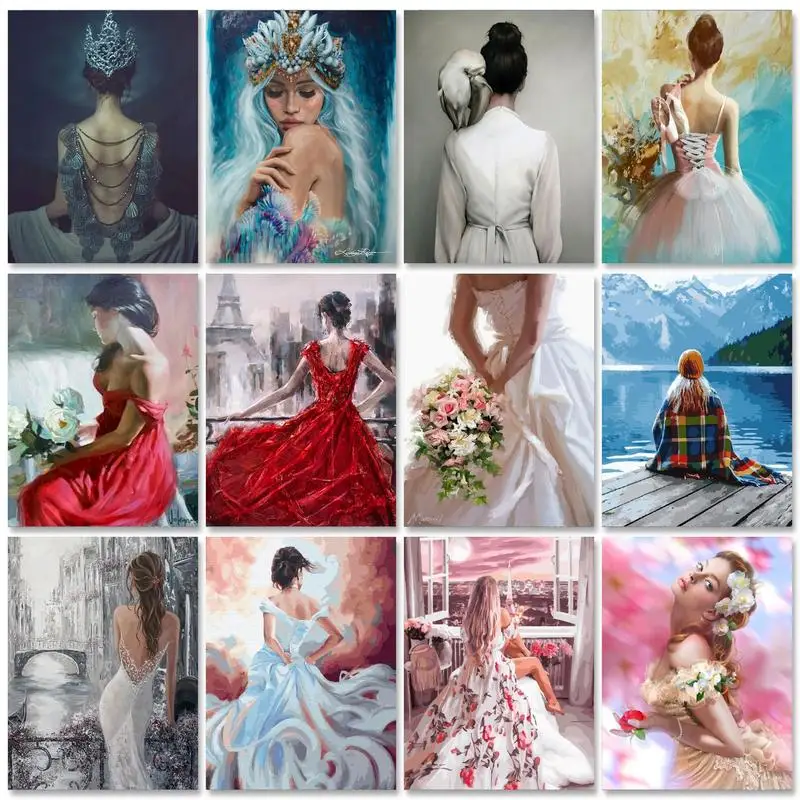 GATYZTORY Modern Painting by Numbers Handmade Picture Paint Woman's Back Acrylic Paint Adults Crafts Living Room Decoration
GATYZTORY Modern Painting by Numbers Handmade Picture Paint Woman's Back Acrylic Paint Adults Crafts Living Room Decoration