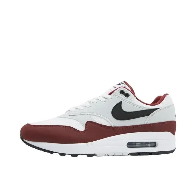 Nike Air Max 1 Sports Comfortable Anti-slip Low-top Running Shoes for Men and Women, Red and Gary
Nike Air Max 1 Sports Comfortable Anti-slip Low-top Running Shoes for Men and Women, Red and Gary