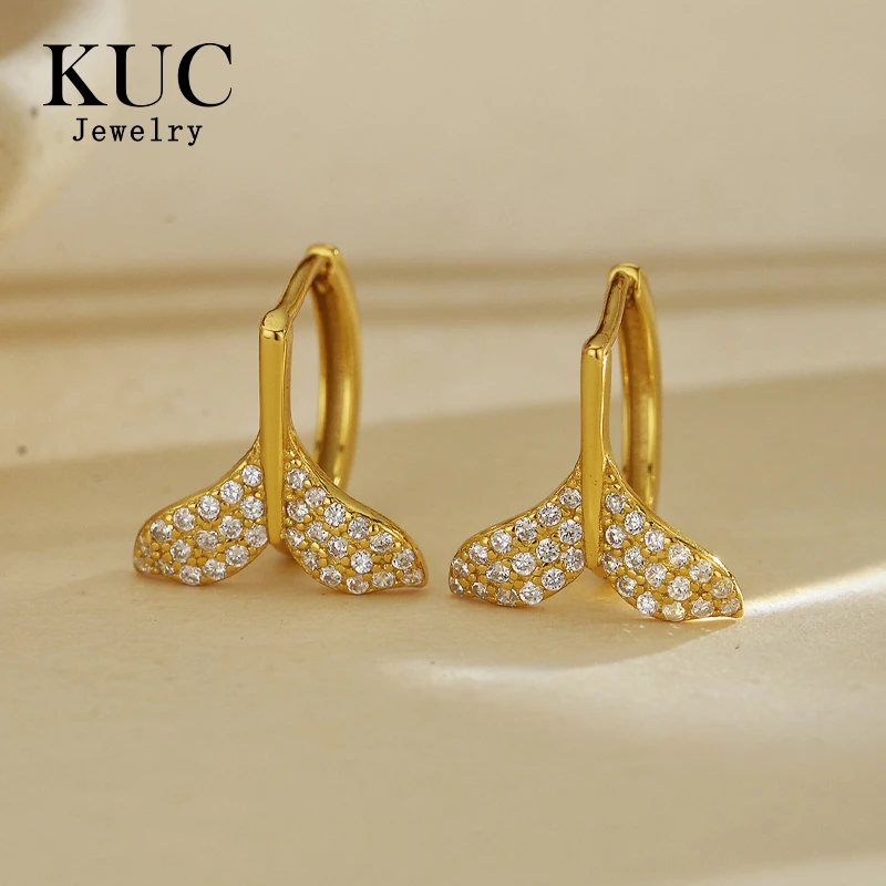 925 Sterling Silver Fine Jewelry for Girls Cubic Zirconia Mermaid Whale Tail Round Huggie Silver Hoop Earrings
925 Sterling Silver Fine Jewelry for Girls Cubic Zirconia Mermaid Whale Tail Round Huggie Silver Hoop Earrings