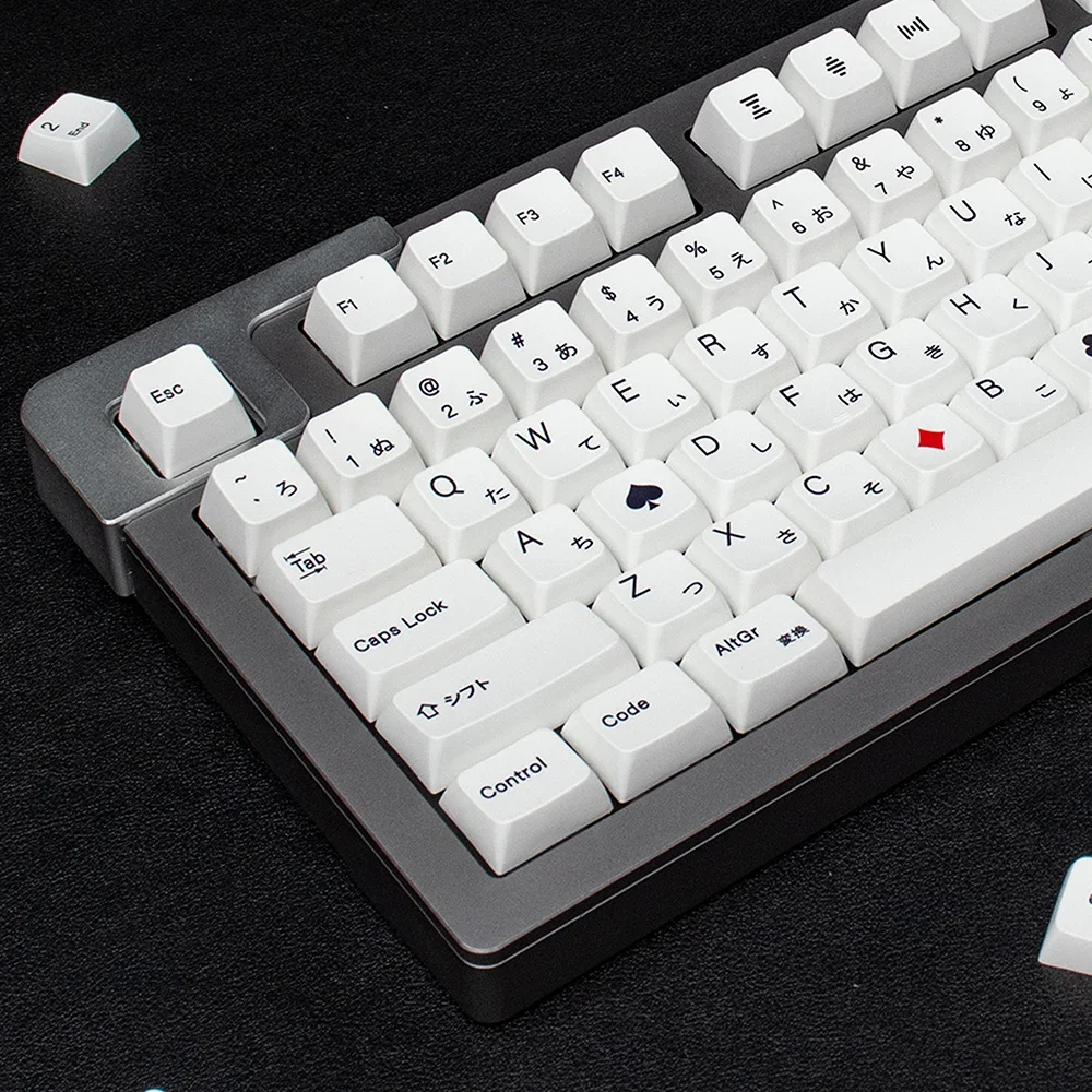 Белый колпачок для клавиш PBT сублимационный 126 клавиш для механической клавиатуры 64/87/104
Белый колпачок для клавиш PBT сублимационный 126 клавиш для механической клавиатуры 64/87/104