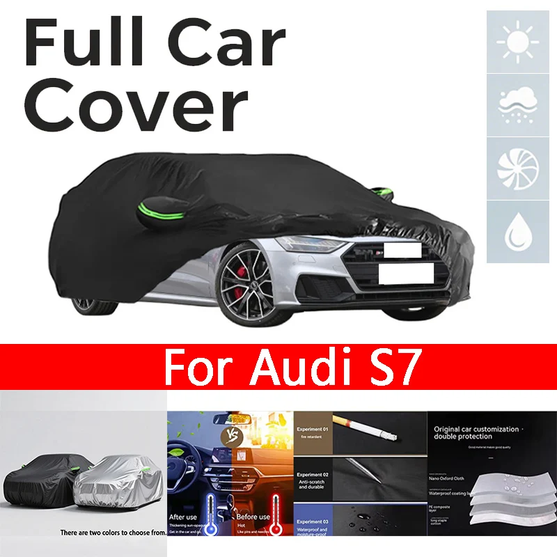 For Audi S7 Cover Full black Covers Waterproof Dustproof UV Scratch-Resistant Sunscreen Protection
For Audi S7 Cover Full black Covers Waterproof Dustproof UV Scratch-Resistant Sunscreen Protection
