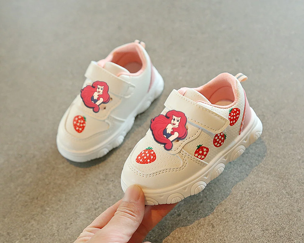 Нескользящая детская обувь для малышей с мягкой подошвой Disney, кроссовки с Микки Маусом для мальчиков и девочек, детская обувь на весну и осень, дышащая повседневная обувь 
Нескользящая детская обувь для малышей с мягкой подошвой Disney, кроссовки с Микки Маусом для мальчиков и девочек, детская обувь на весну и осень, дышащая повседневная обувь