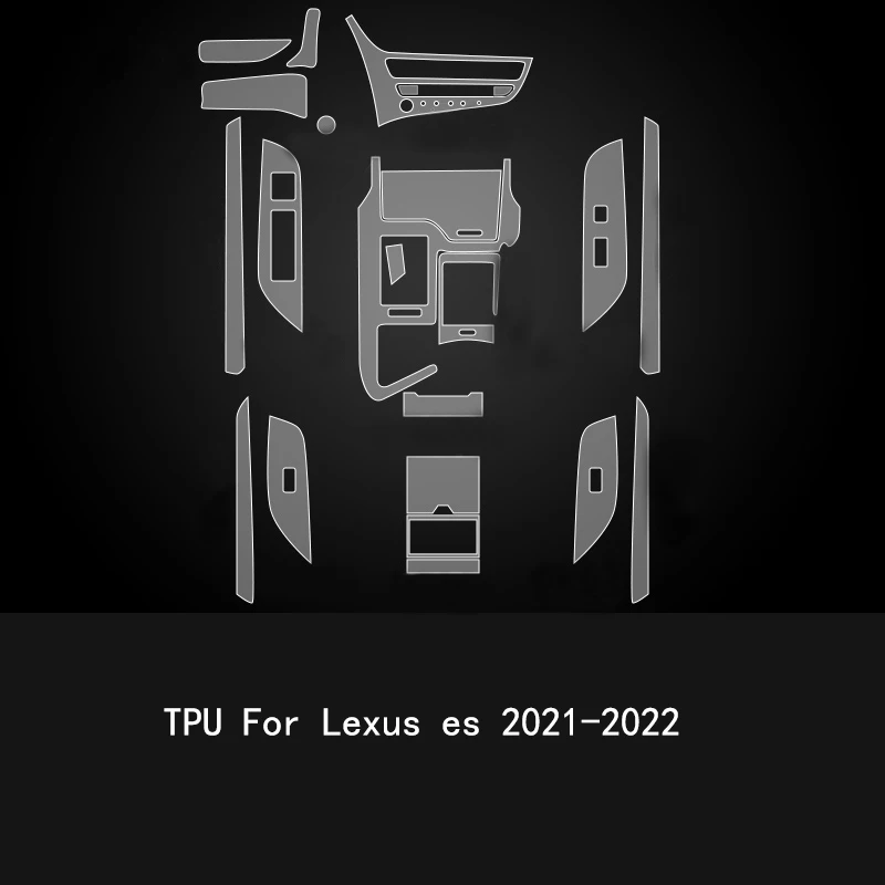 TPU for Lexus ES ES200 ES260 ES300h Transparent Protect Film Strip Car Interior Sticker Central Control Gear Door Air Lift Panel
TPU for Lexus ES ES200 ES260 ES300h Transparent Protect Film Strip Car Interior Sticker Central Control Gear Door Air Lift Panel