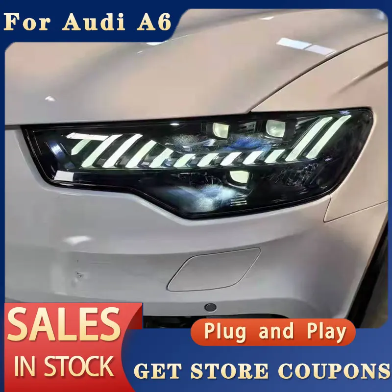 Светодиодные фары для Audi A6 светодиодный ные фары 2012-2015, фары Audi A6, динамический поворотный сигнал DRL A6, фары в сборе
Светодиодные фары для Audi A6 светодиодный ные фары 2012-2015, фары Audi A6, динамический поворотный сигнал DRL A6, фары в сборе