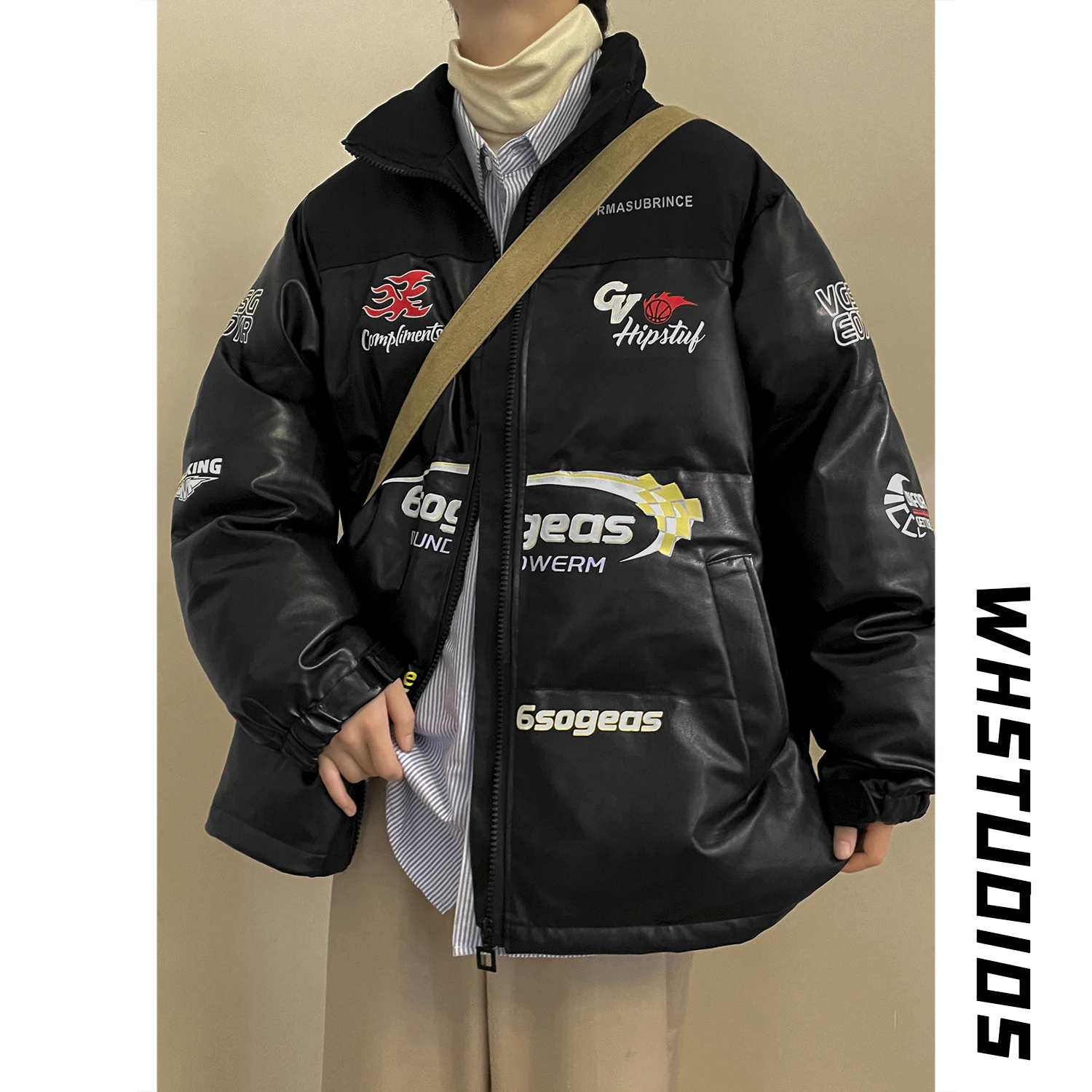 Casual Men's Winter Cotton Jaet American Sle Motorcycle Clothes Haome Thiened Waterproof Zipper Closure Leisure Oute...
Casual Men's Winter Cotton Jaet American Sle Motorcycle Clothes Haome Thiened Waterproof Zipper Closure Leisure Oute...